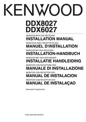 Kenwood DDX8027 Manuel D'installation