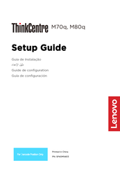 Lenovo ThinkCentre M70q Guide De Configuration