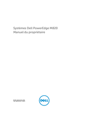 Dell PowerEdge M820 Manuel Du Propriétaire