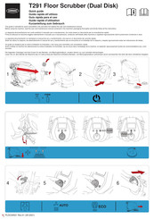 Tennant T291 Guide Rapide D'utilisation