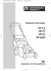 Performance Power PP 55H Manuel D'utilisation