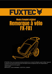 FUXTEC FX-FA1 Mode D'emploi Original