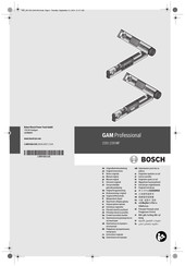 Bosch GAM 220 MF Professional Notice Originale