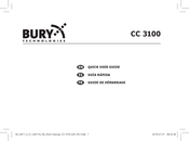 Bury technologies CC 3100 Guide De Démarrage