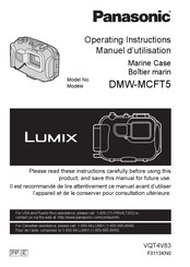 Panasonic Lumix DMW-MCFT5 Manuel D'utilisation