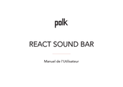 Polk REACT Manuel De L'utilisateur