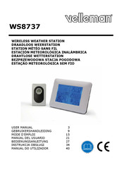 Velleman WS8737 Mode D'emploi