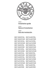 Bertazzoni REF36RCPRR Notice D'installation