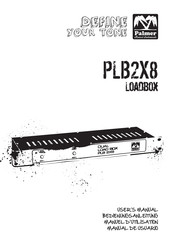 Palmer PLB2X8 Loadbox Manuel D'utilisation