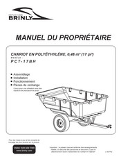 Brinly PCT-17BH Manuel Du Propriétaire