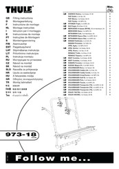 Thule 973-18 Instructions De Montage