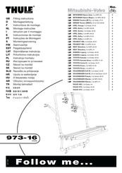 Thule 973-16 Instructions De Montage