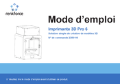 Renkforce Pro 6 Mode D'emploi