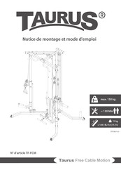 Taurus TF-FCM Notice De Montage Et Mode D'emploi