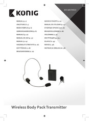 König KN-MICW631 Mode D'emploi