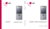 LG 256 Guide D'utilisation