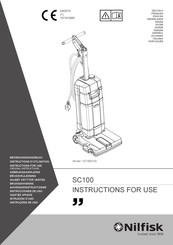 Nilfisk SC100 Instructions D'utilisation