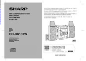 Sharp CD-BK137W Mode D'emploi