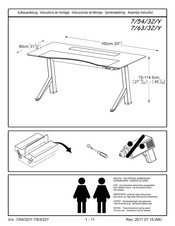 Unique Furniture 7054076332205 Instructions De Montage