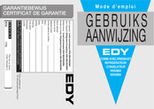 Edy KKN3664 Mode D'emploi