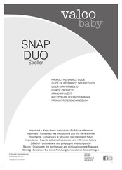 Valco baby SNAP DUO Guide De Référence