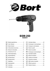 Bort 98295641 Mode D'emploi