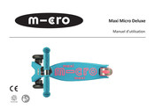 m-cro Maxi Micro Deluxe Manuel D'utilisation