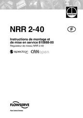 Gestra NRR 2-40 Instructions De Montage