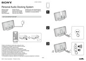 Sony ICF-CS15iP Guide De Démarrage