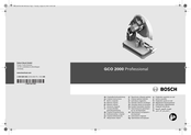 Bosch GCO 2000 Professional Notice Originale