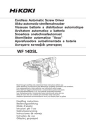 HIKOKI WF 14DSL Mode D'emploi