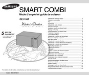 Samsung CE1196T Mode D'emploi Et Guide De Cuisson