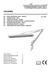 Velleman VTLAMP6 Mode D'emploi