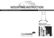 Legamaster PROFESSIONAL e-Screen Instructions De Montage