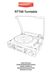 Ricatech RTT88 Mode D'emploi