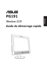Asus PG191 Guide De Démarrage Rapide
