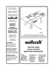 Wolfcraft 6157 Manuel D'utilisation