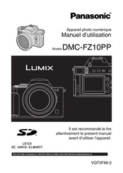 Panasonic Lumix DMC-FZ10PP Manuel D'utilisation