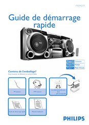 Philips FWM377 Guide De Démarrage Rapide