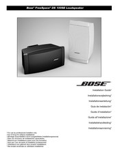 Bose FreeSpace DS 100SE Guide D'installation