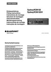 Blaupunkt Sydney RCM 128 W Instructions De Montage