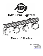 ADJ Dotz TPar System Manuel D'utilisation