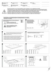 Atag HI9271MV Instructions D'installation