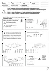 Atag HI7271I Instructions D'installation