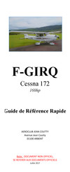 Cessna F-GIRQ Guide De Référence Rapide