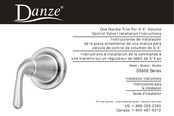 Danze D5609 Série Guide D'installation