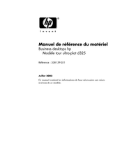 HP d325 Manuel De Référence Du Matériel