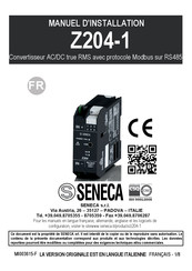 Seneca Z204-1 Manuel D'installation