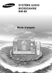 Samsung MM-B9 Mode D'emploi