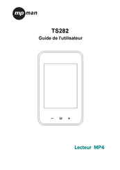 MPMan TS282 Guide De L'utilisateur